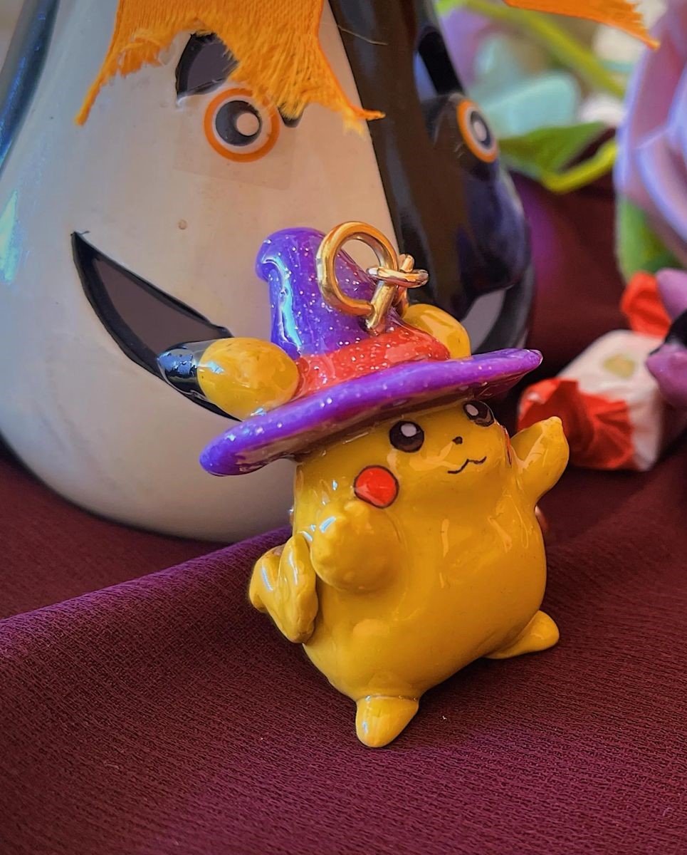 Porta-chaves Pocket Monster — Edição Halloween #2